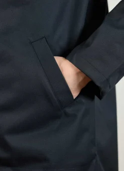 Percival Coats|Trench Coats^Men's Black Sherlock Short Trench Coat Black with Cinnamon