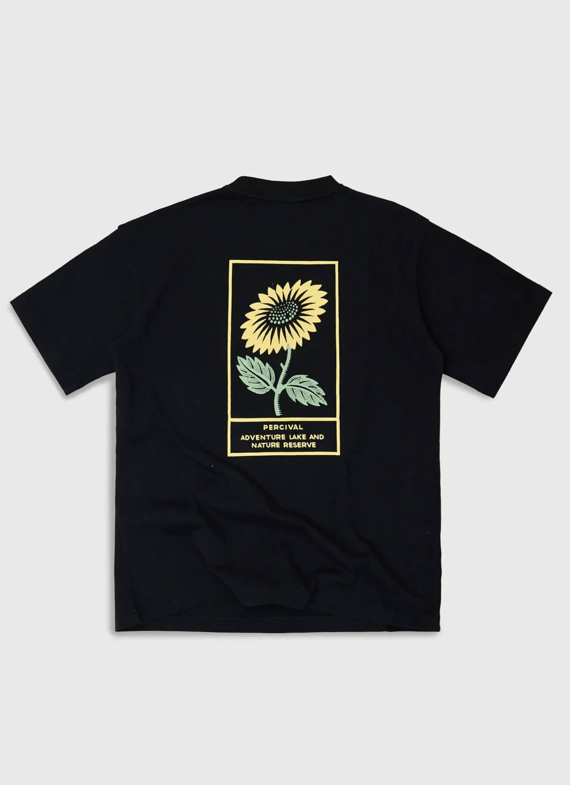Percival Oversized T-Shirts|Boxy T-Shirts^Nature Reserve Oversized T Shirt Black