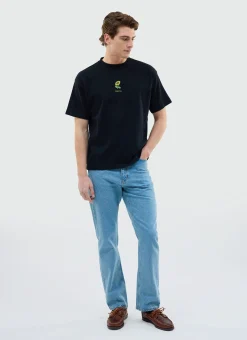 Percival Oversized T-Shirts|Boxy T-Shirts^Nature Reserve Oversized T Shirt Black