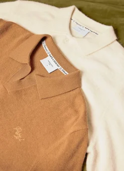 Percival Polo Shirts|Polo Shirts^Network Long Sleeve Polo Rust