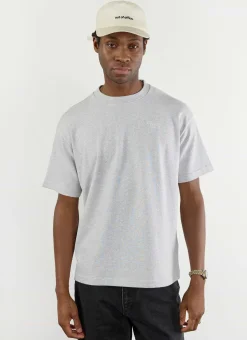 Percival Oversized T-Shirts|Boxy T-Shirts^Olive Branch Oversized T Shirt Athletic Grey