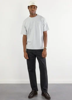 Percival Oversized T-Shirts|Boxy T-Shirts^Olive Branch Oversized T Shirt Athletic Grey