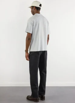 Percival Oversized T-Shirts|Boxy T-Shirts^Olive Branch Oversized T Shirt Athletic Grey