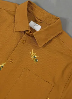 Percival Overshirts & Workshirts|Overshirts^Olive Overshirt Rust