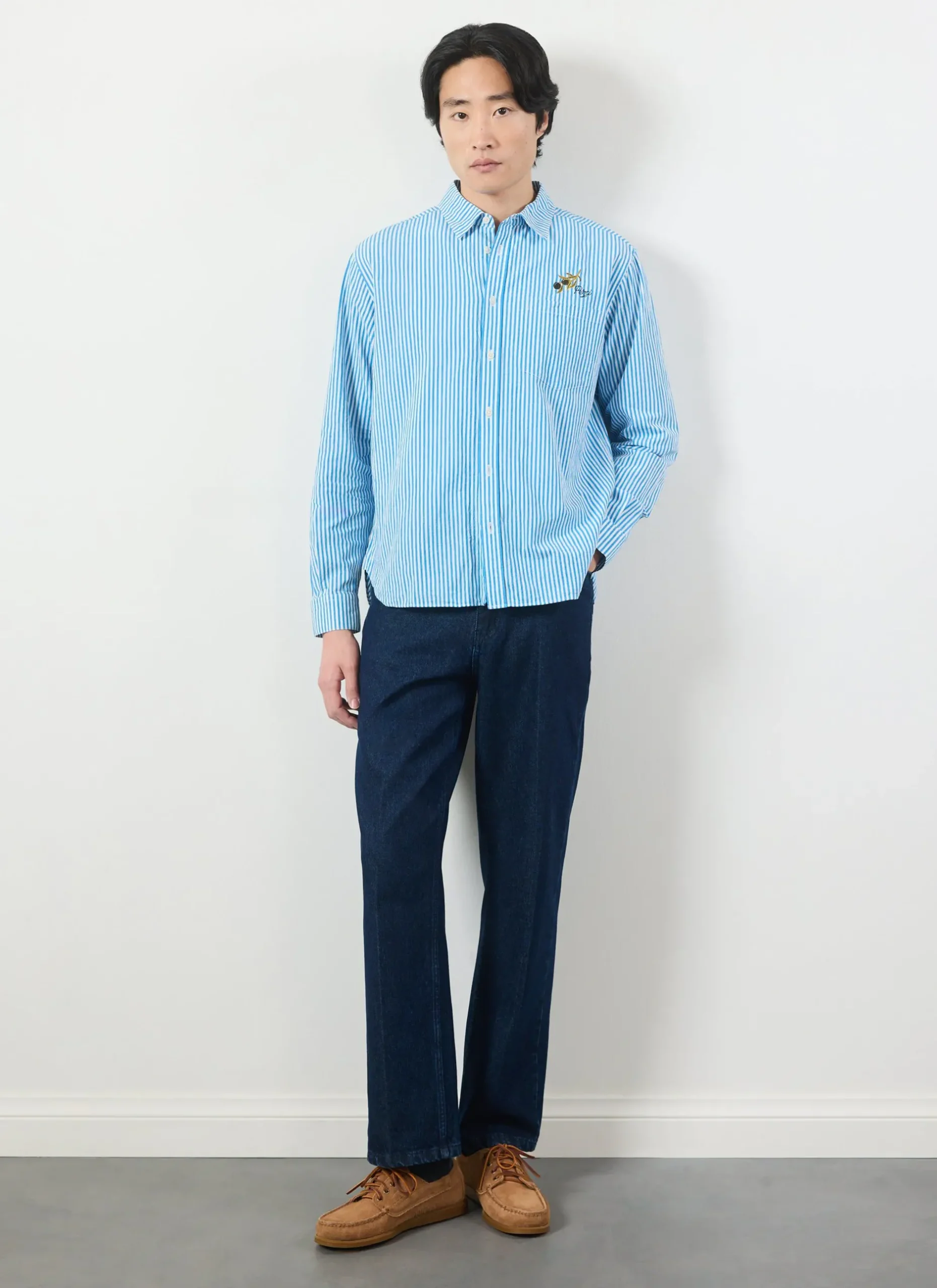 Percival Long Sleeve Shirts^Olive Pearce Shirt Blue