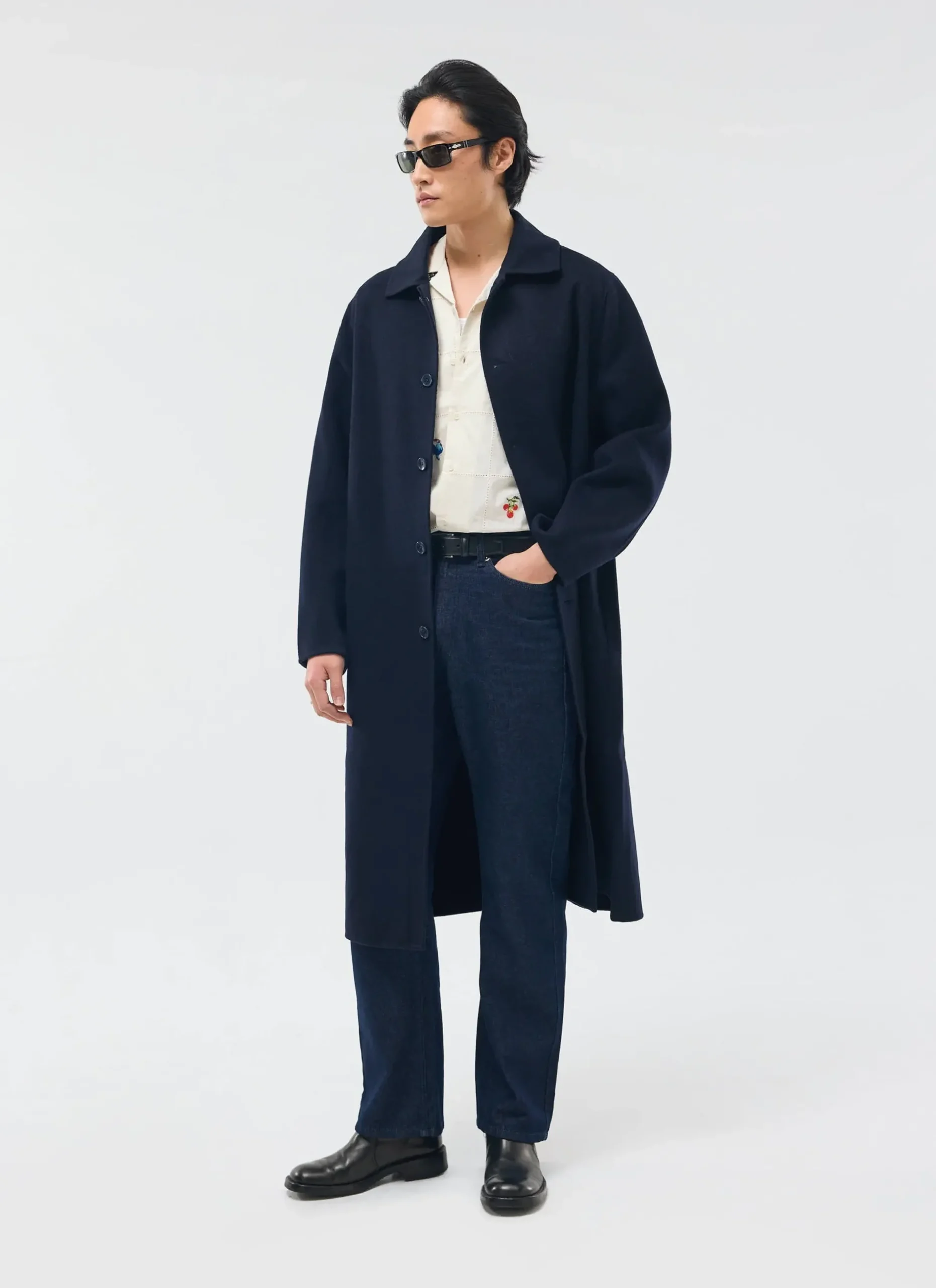 Percival Short Sleeve Shirts|Boxy Shirts^Olive Tapestry Cuban Shirt Ecru