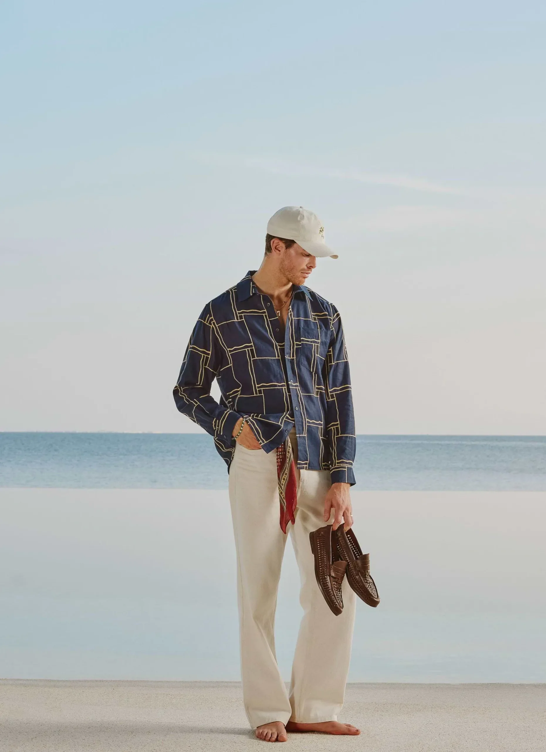 Percival Overshirts & Workshirts|Overshirts^Oversized Verona Shirt Navy