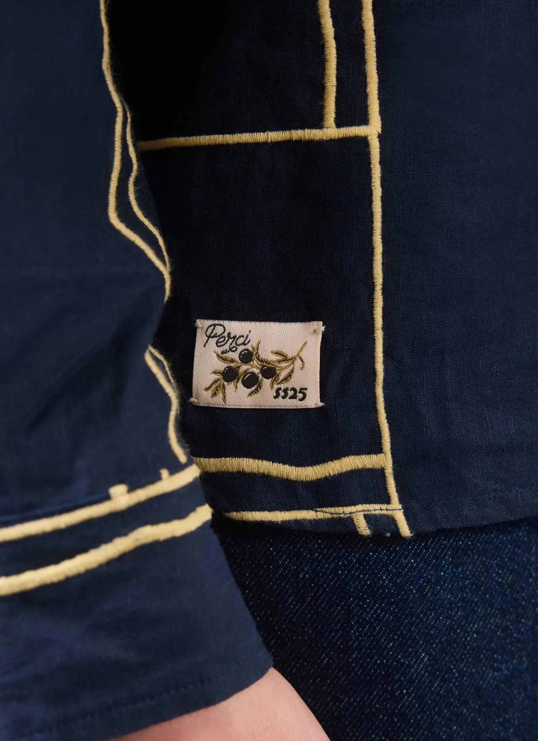 Percival Overshirts & Workshirts|Overshirts^Oversized Verona Shirt Navy