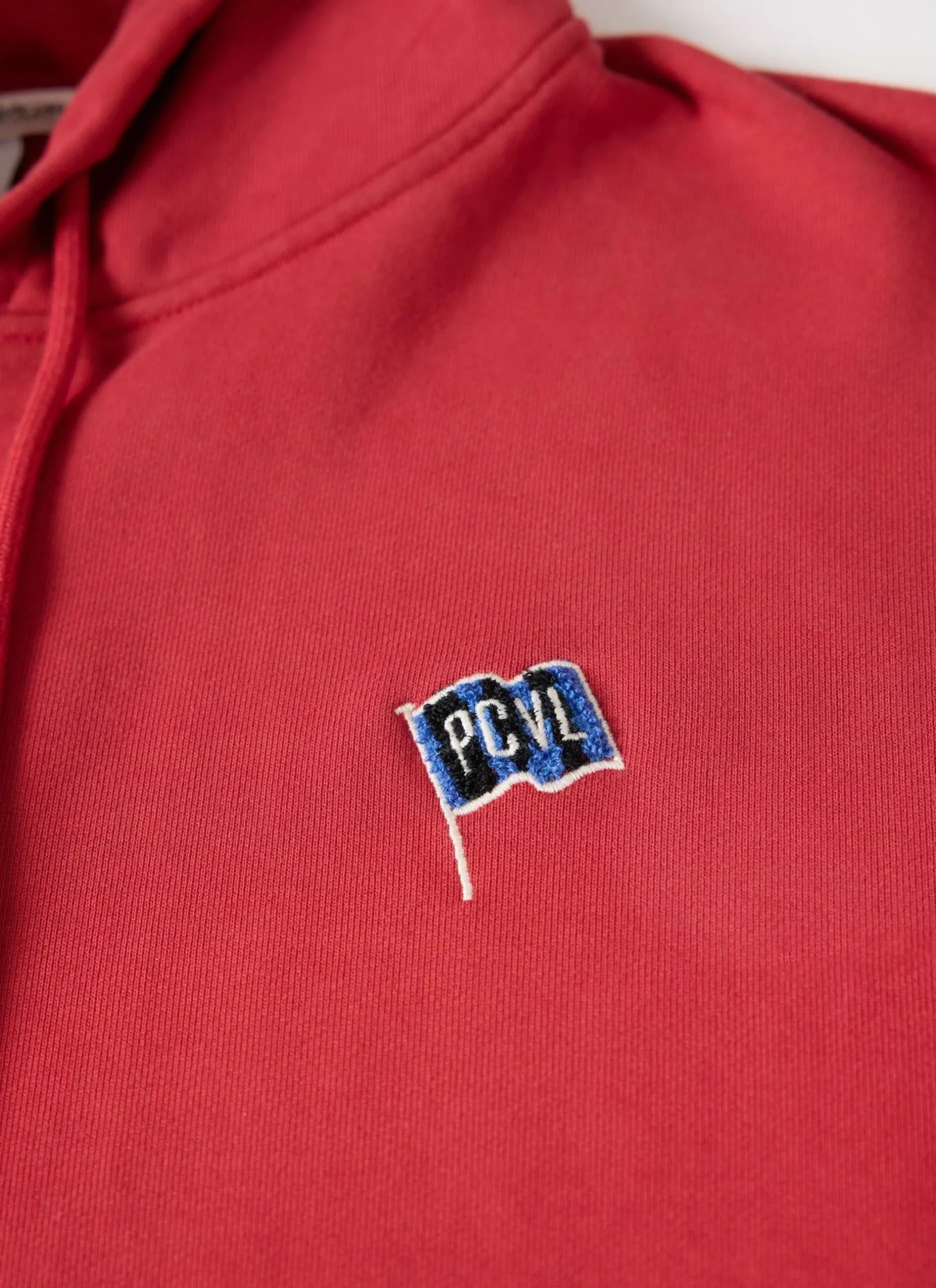 Percival Hoodies^PCVL Flag Hoodie Brick
