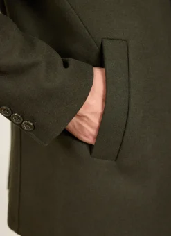 Percival Pea Coats|Coats^Pea Coat Olive