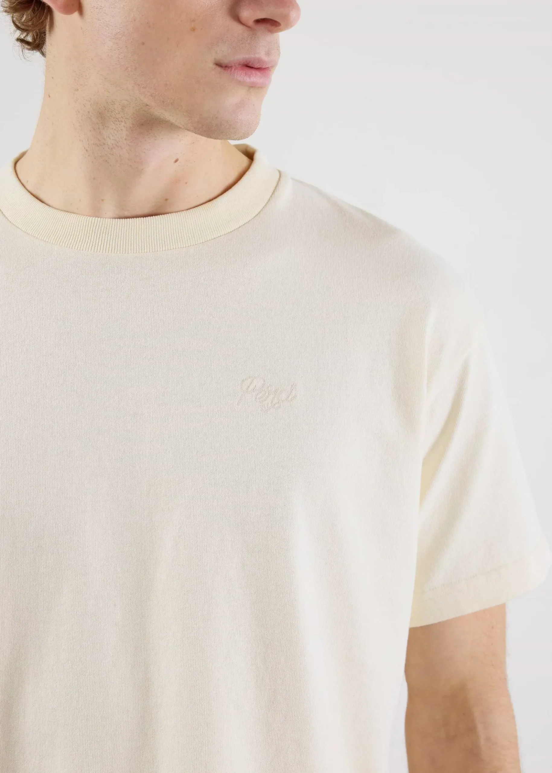 Percival Oversized T-Shirts|Boxy T-Shirts^Perci Oversized T Shirt Ecru