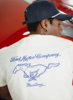 Percival Boxy Shirts^Pit Crew Boxy Shirt Ecru