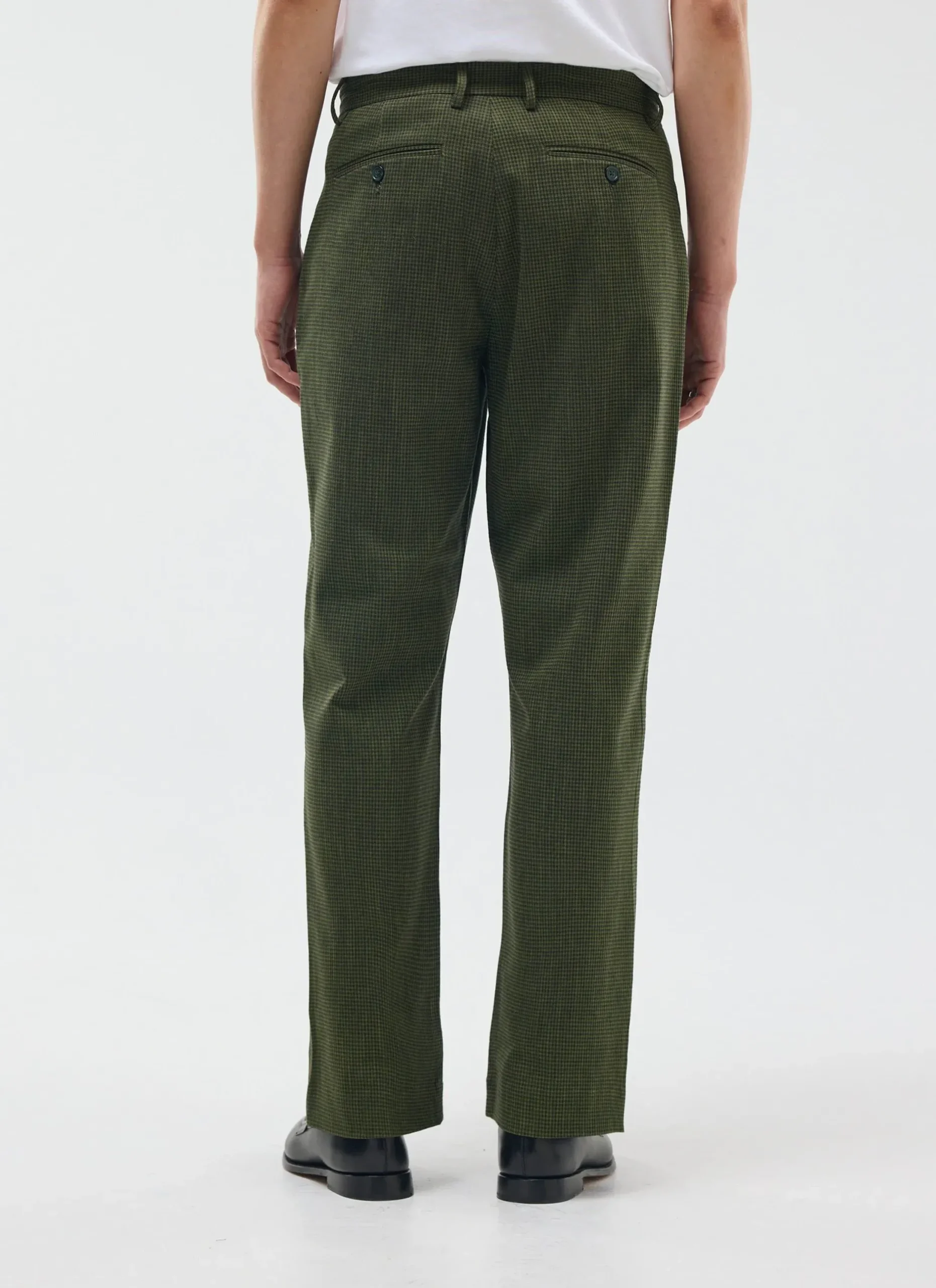 Percival Straight Leg Trousers|Race Day Suits^Pleated Tailored Trouser Forest