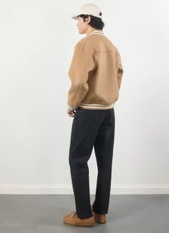 Percival Bomber Jackets^Puglia Varsity Bomber Jacket Tan