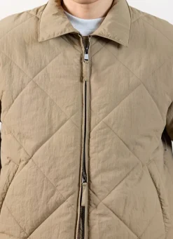 Percival Jackets^Quilted Jacket Beige