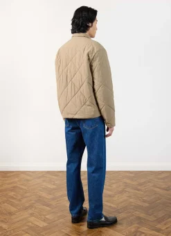 Percival Jackets^Quilted Jacket Beige