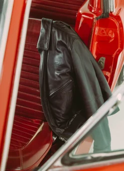 Percival Bomber Jackets^Raceway Bomber Black