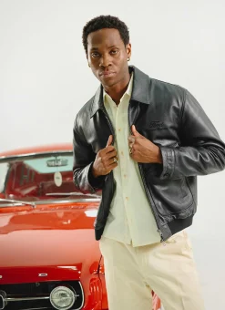 Percival Bomber Jackets^Raceway Bomber Black