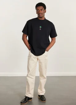 Percival White T-Shirts|Boxy T-Shirts^Radish Oversized Auxiliary T Shirt Black