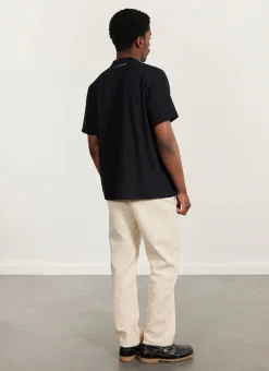 Percival White T-Shirts|Boxy T-Shirts^Radish Oversized Auxiliary T Shirt Black