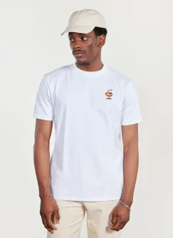 Percival White T-Shirts|Regular Fit T-Shirts^Ramen T Shirt White