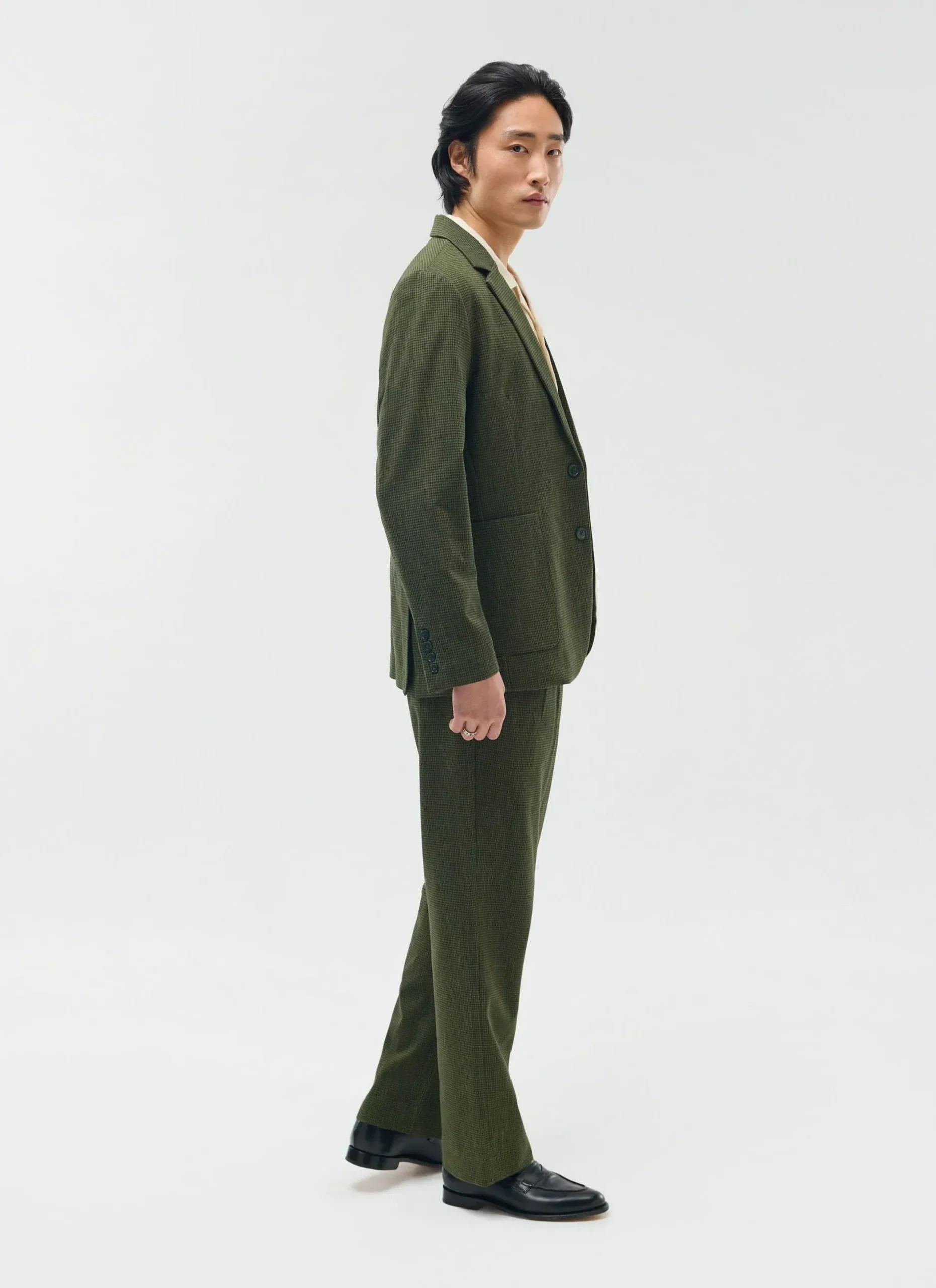 Percival Race Day Suits|Work Suits^Relaxed Tailored Blazer Forest