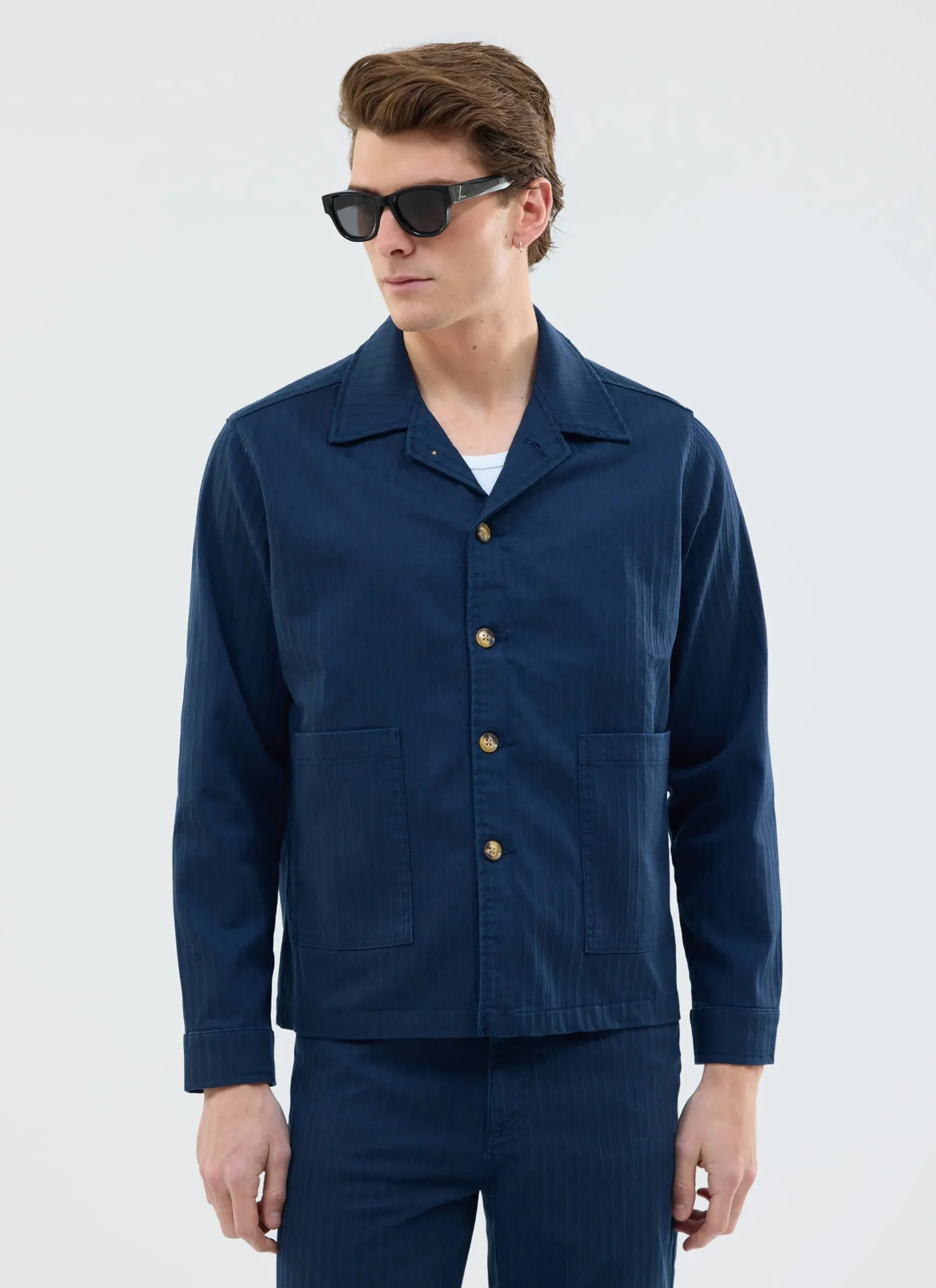 Percival Jackets|Overshirts & Workshirts^Rocco Overshirt Jacket Navy