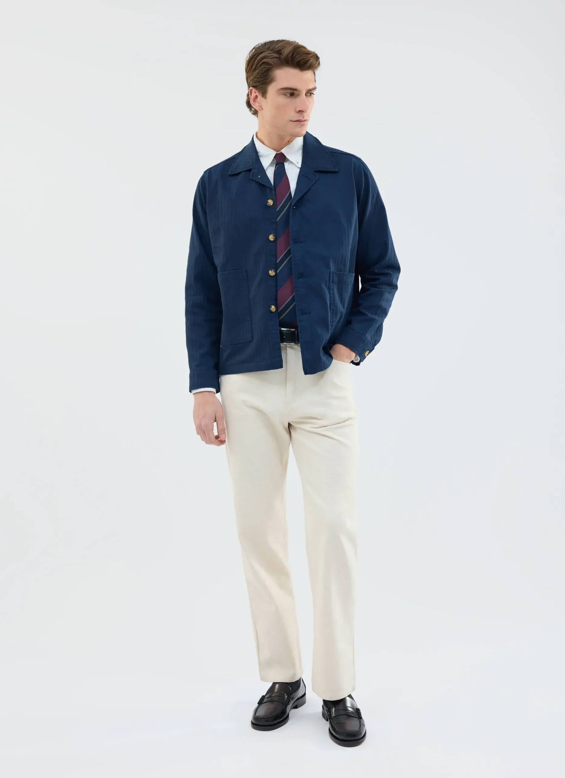 Percival Jackets|Overshirts & Workshirts^Rocco Overshirt Jacket Navy