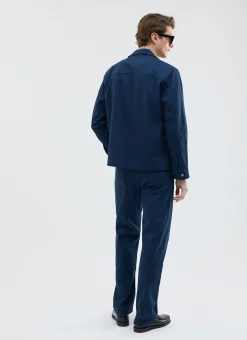 Percival Jackets|Overshirts & Workshirts^Rocco Overshirt Jacket Navy
