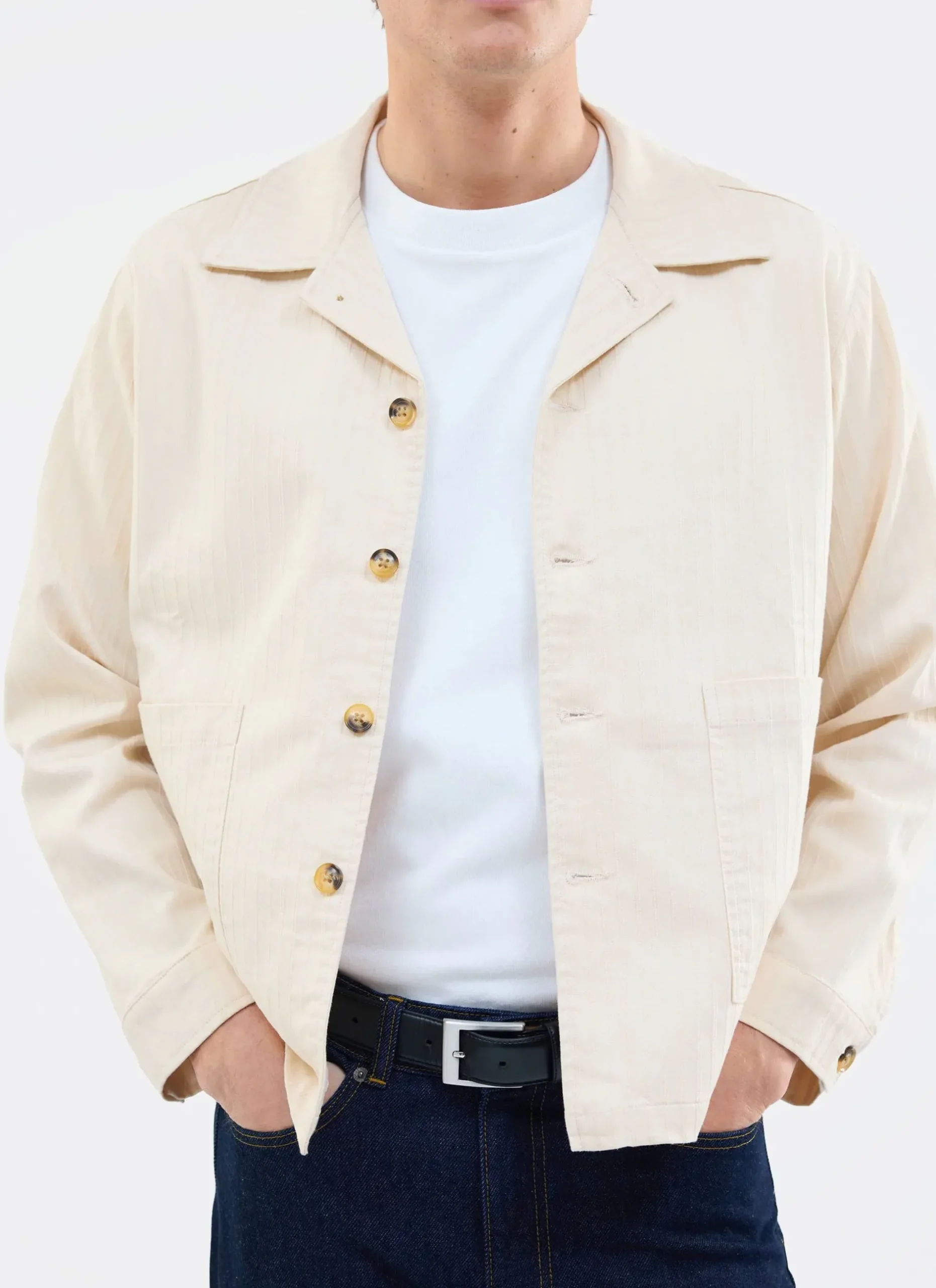 Percival Jackets|Overshirts & Workshirts^Rocco Overshirt Jacket Ecru