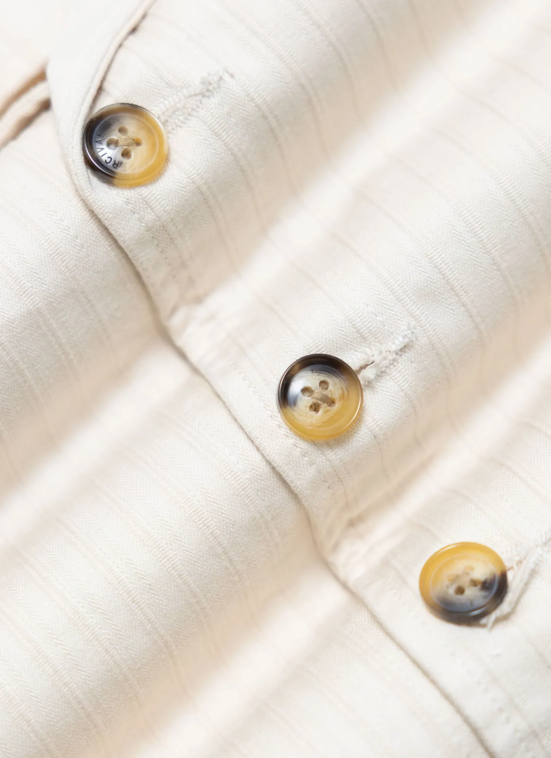 Percival Jackets|Overshirts & Workshirts^Rocco Overshirt Jacket Ecru