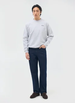 Percival Sweatshirts^90's Dad Sweatshirt Athletic Grey