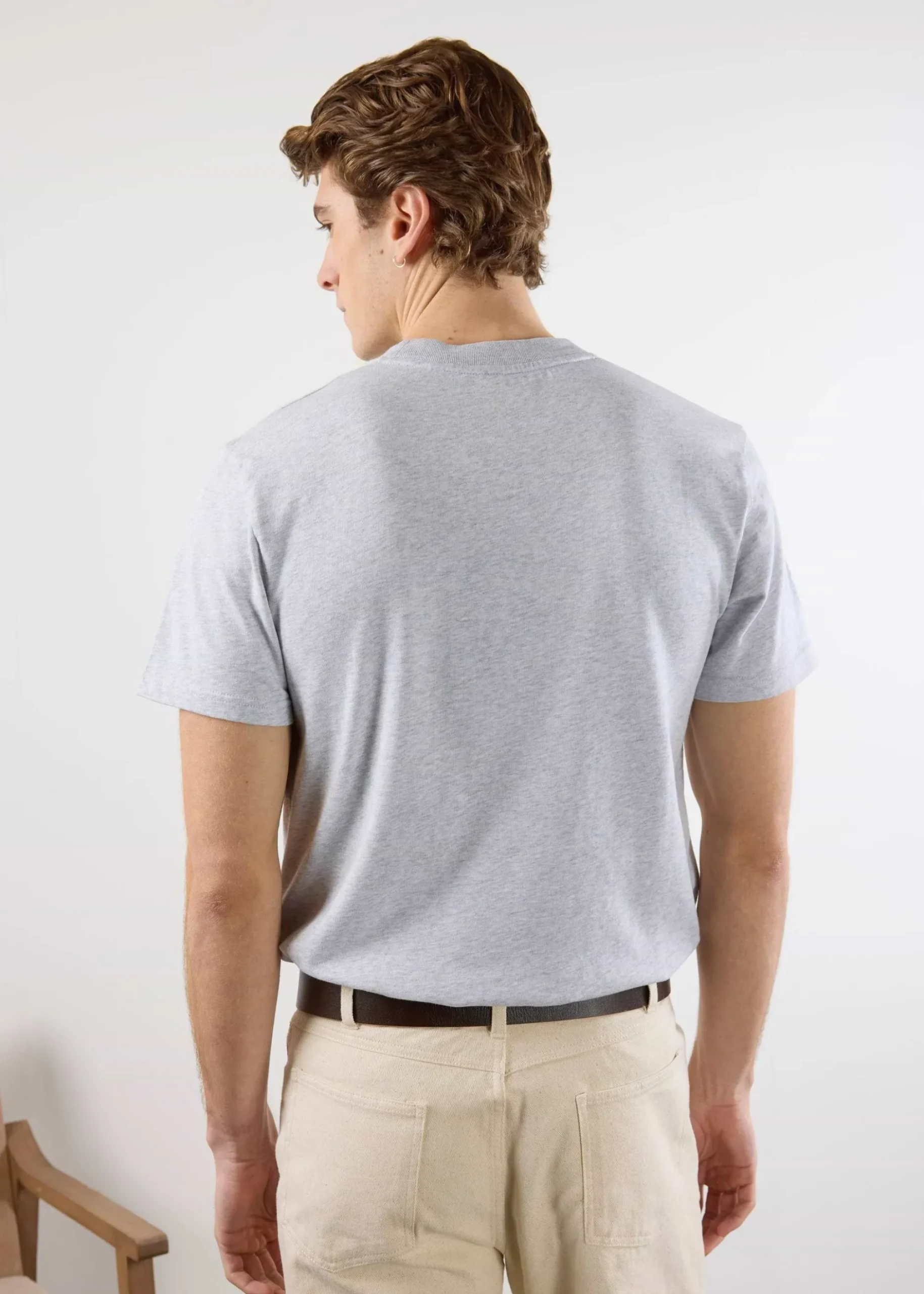 Percival Regular Fit T-Shirts^90's Dad T Shirt Athletic Grey