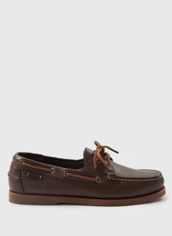 Percival Footwear|Footwear^Sebago Boat Shoe Brown Cognac Gum