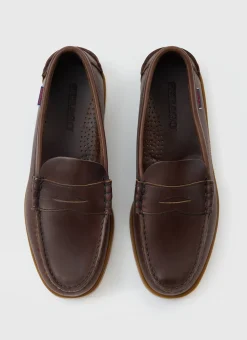 Percival Footwear|Footwear^Sebago Loafer Dark Brown
