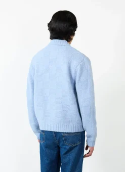 Percival Knitted Shirts|Knitted Polo Shirts & Knitted Shirts^Shugart Jumper Blue
