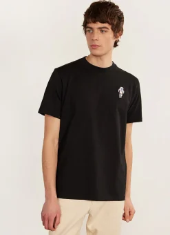 Percival Regular Fit T-Shirts^Spaceman T Shirt Black