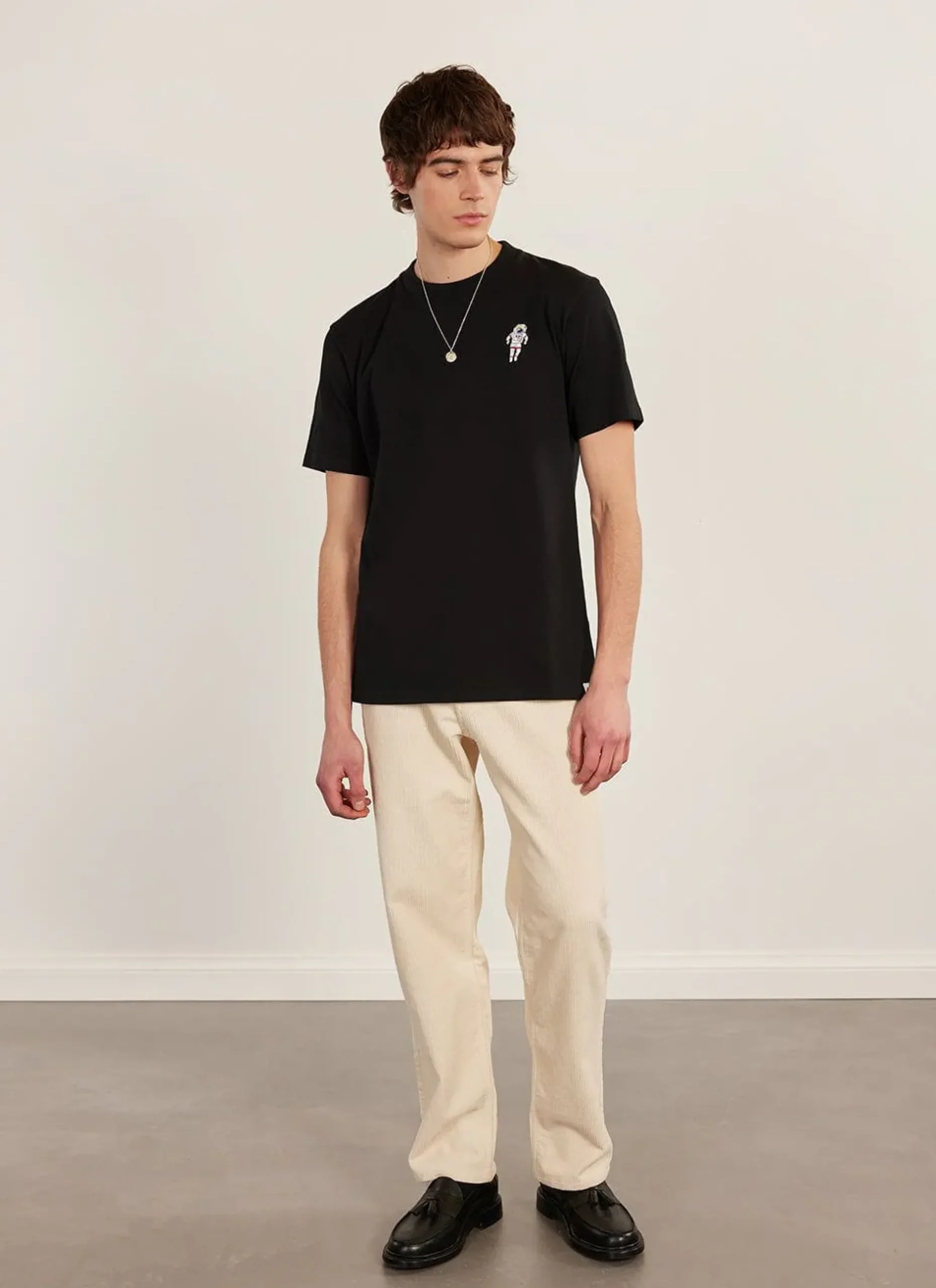 Percival Regular Fit T-Shirts^Spaceman T Shirt Black