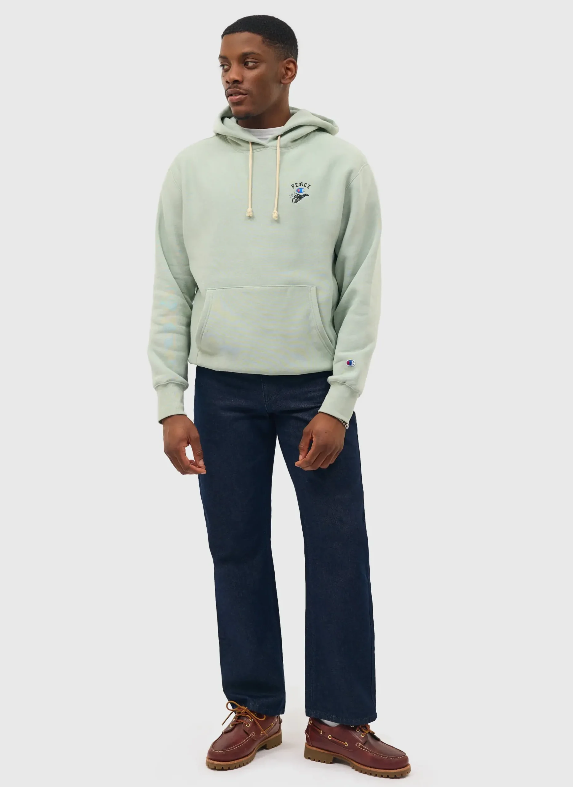 Percival Hoodies^Speed Greyhound Hoodie Sage