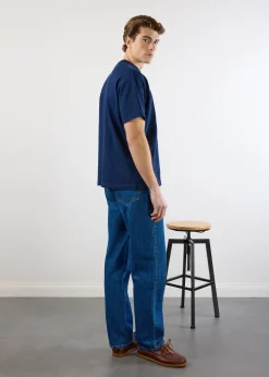Percival Oversized T-Shirts|Boxy T-Shirts^Stout Oversized T Shirt Navy