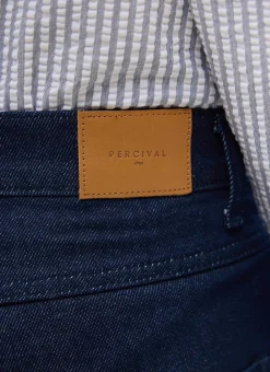 Percival Straight Leg Trousers|Straight Leg Jeans^Straight Leg Denim Jeans Dark Wash Denim