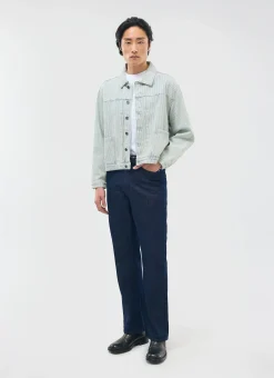 Percival Straight Leg Trousers|Straight Leg Jeans^Straight Leg Denim Jeans Dark Wash Denim