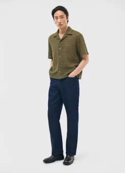 Percival Straight Leg Trousers|Straight Leg Jeans^Straight Leg Denim Jeans Dark Wash Denim