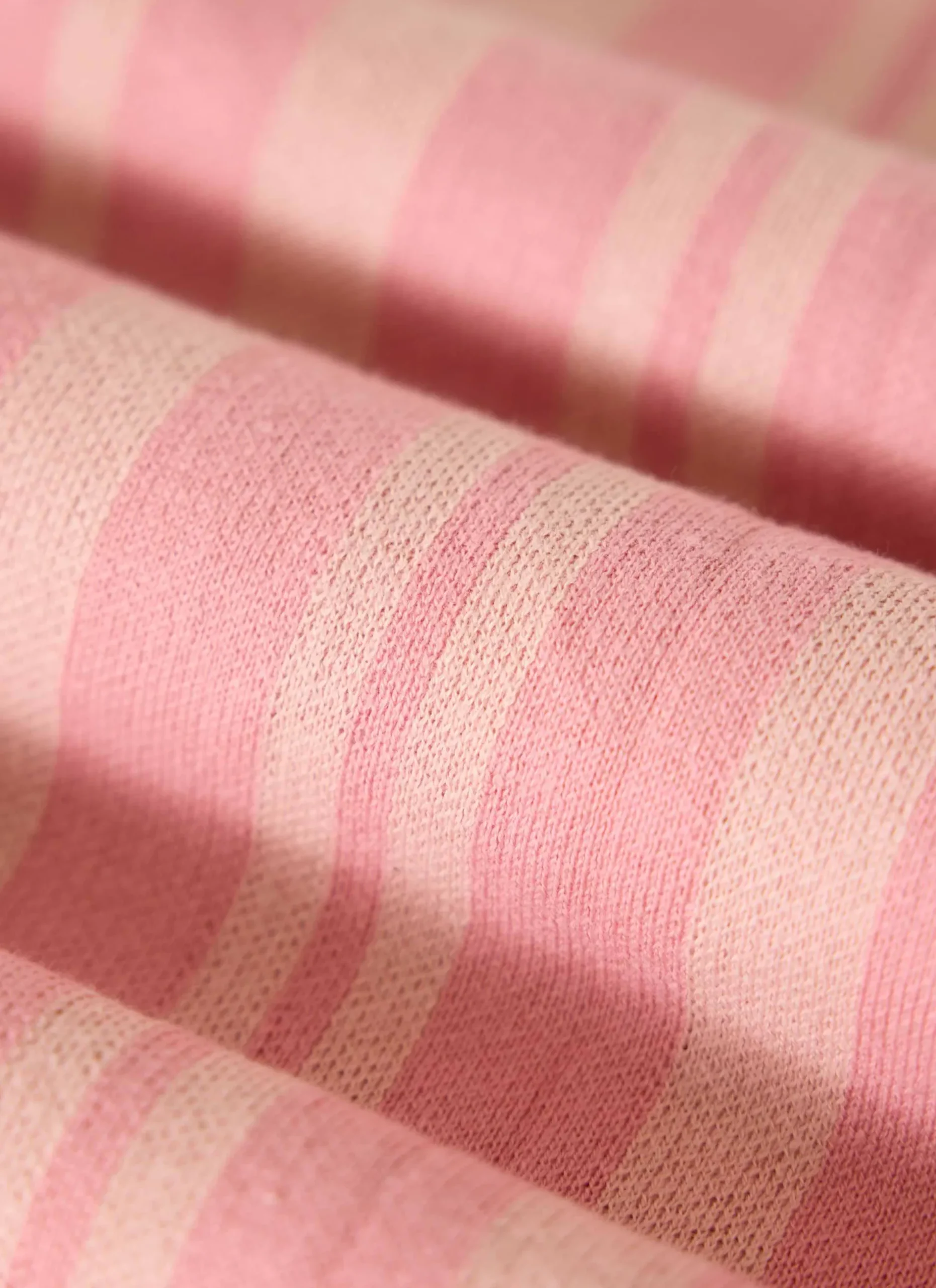 Percival Short Sleeve Shirts|Knitted Shirts^Striped Knitted Shirt Pink