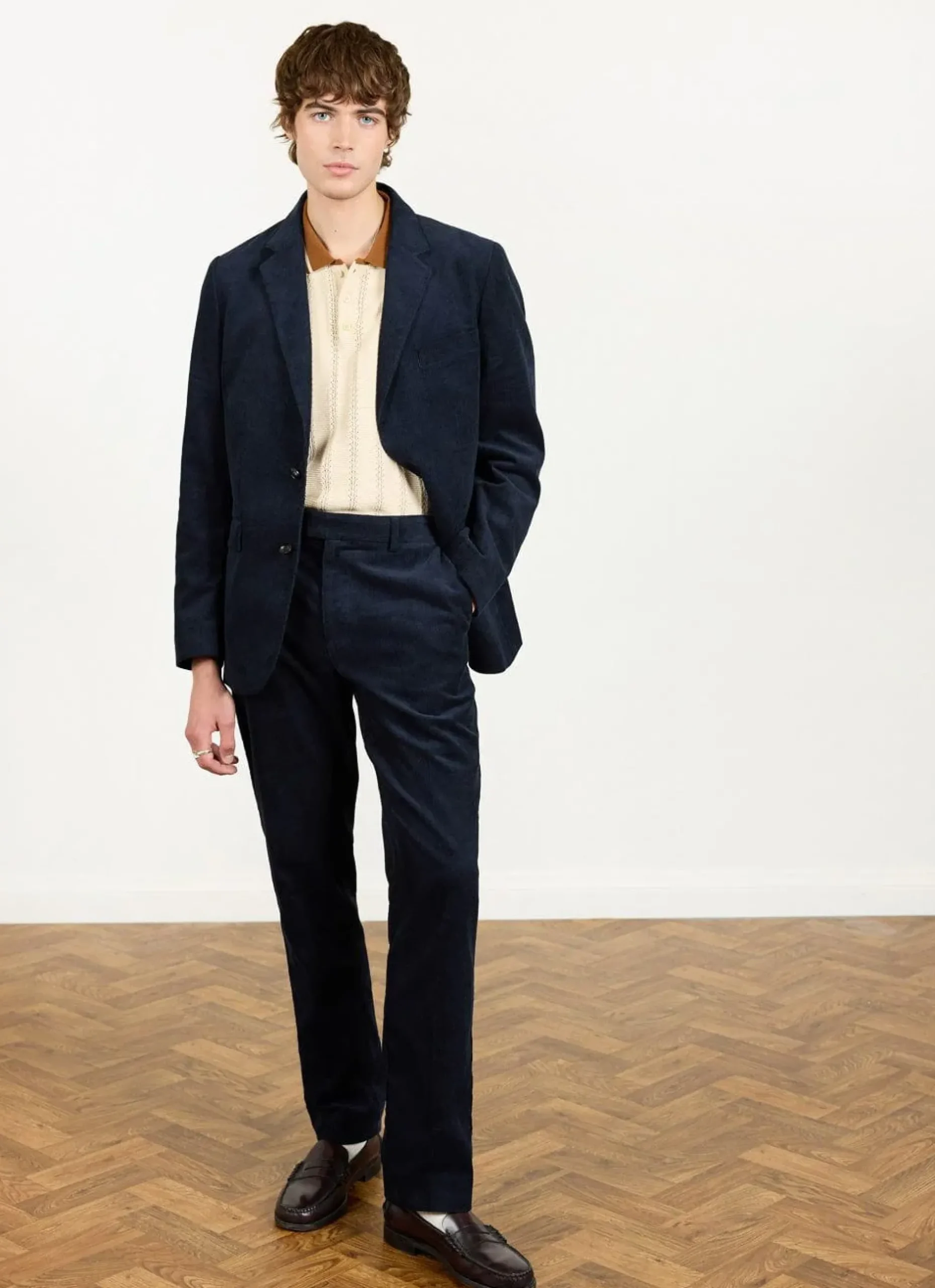 Percival Race Day Suits|Work Suits^Tailored Blazer Navy