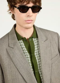 Percival Race Day Suits|Work Suits^Tailored Double Breasted Blazer Grey