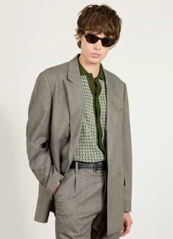 Percival Race Day Suits|Work Suits^Tailored Double Breasted Blazer Grey