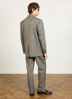 Percival Race Day Suits|Work Suits^Tailored Double Breasted Blazer Grey
