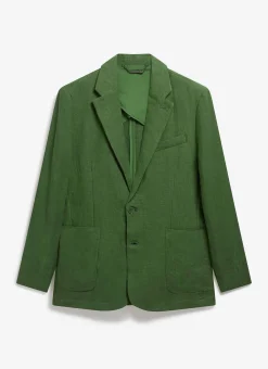 Percival Linen Blazers & Jackets|Race Day Suits^Tailored Linen Blazer Forest