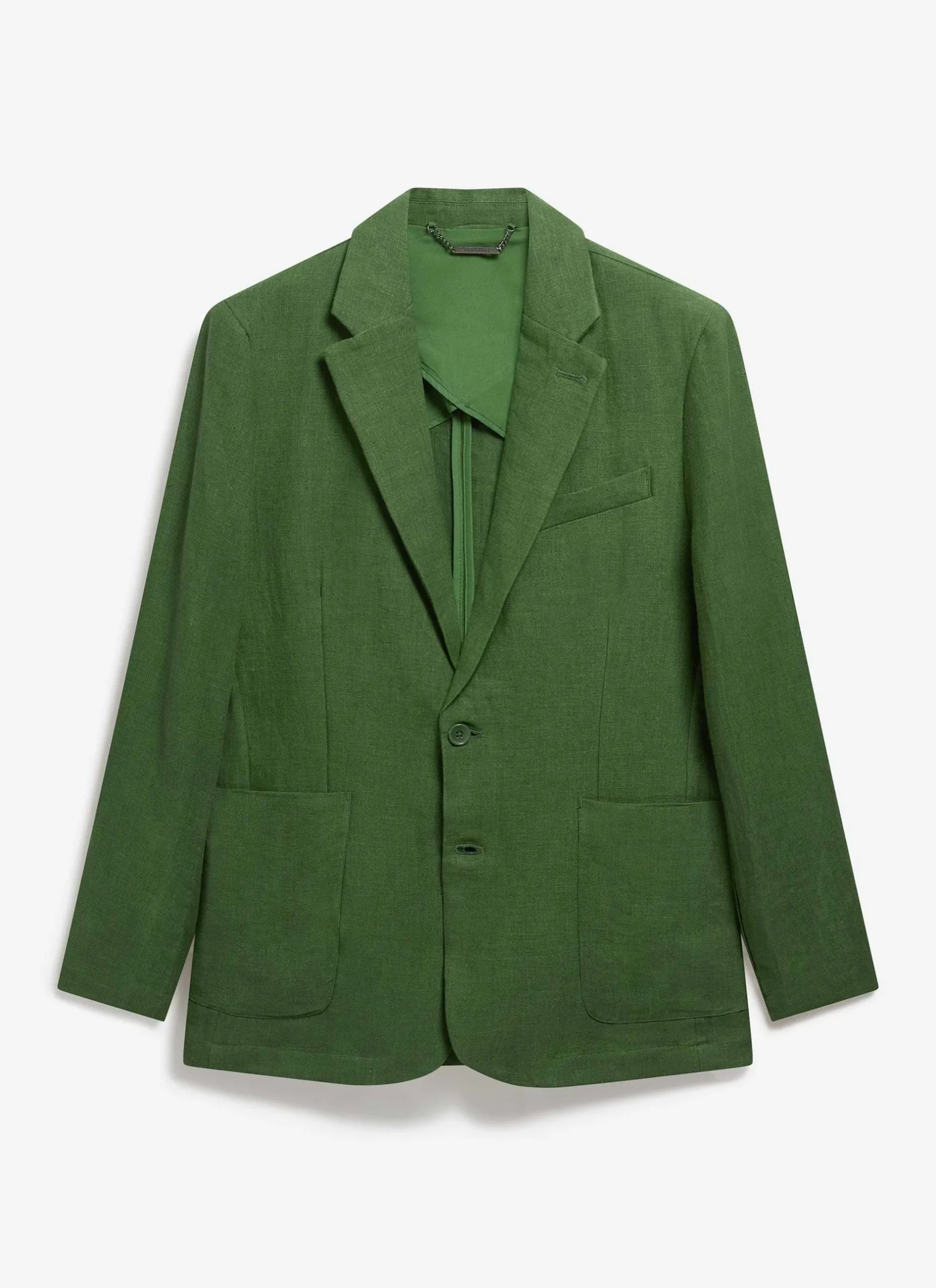 Percival Linen Blazers & Jackets|Race Day Suits^Tailored Linen Blazer Forest